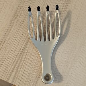 Silver Scalp Head Massager with Black Tips